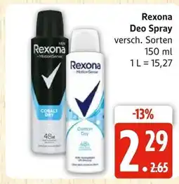 Marktkauf Rexona cobalt dry deo spray Angebot