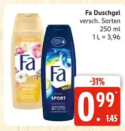 Marktkauf Fa duschgel oriental beauty Angebot