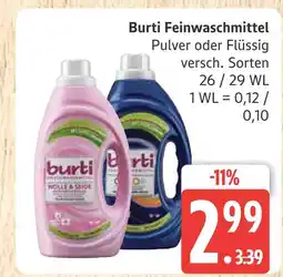 Marktkauf Burti feinwaschmittel Angebot