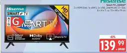 Marktkauf Hisense smart-tv „32e4qt“ Angebot