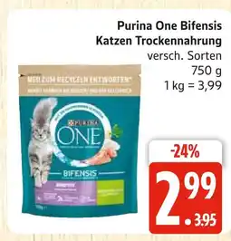Marktkauf Purina one bifensis katzen trockenahrung Angebot