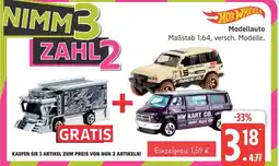 Marktkauf Hot wheels modellauto Angebot
