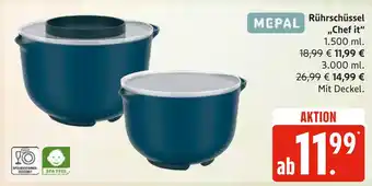 Marktkauf Mepal rührschüssel 'chef it' Angebot