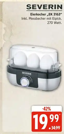 Marktkauf Severin eierkocher „ek 3163“ Angebot