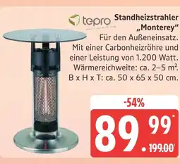 Marktkauf Tepro standheizstrahler „monterey“ Angebot