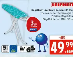 Marktkauf Leifheit bügeltisch „airboard compact m plus“ Angebot