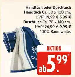 Marktkauf Handtuch oder duschtuch Angebot