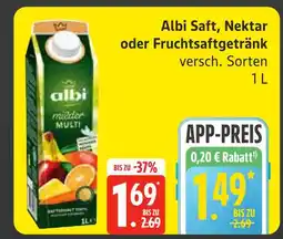 Edeka Albi saft, nektar oder fruchtsaftgetränk Angebot