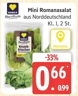 Marktkauf Edeka mini romanasalat Angebot