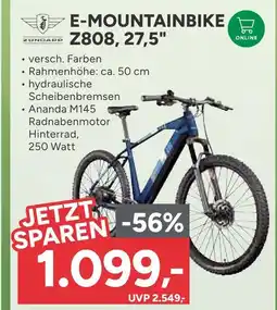 Marktkauf Zpndapp e-mountainbike z808, 27,5 Angebot