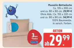 Marktkauf Musselin-bettwäsche Angebot