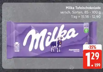 Edeka Milka milka tafelschokolade Angebot