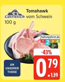 Edeka Gutfleisch tomahawk vom schwein Angebot