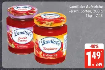 Edeka Landliebe frucht creme erdbeeren Angebot
