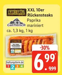 Edeka Gutfleisch xxl 10er rückensteaks Angebot