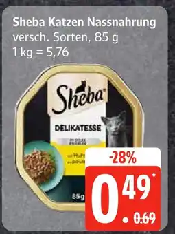 Edeka Sheba katzen nassnahrung Angebot