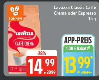 Edeka Lavazza classic caffè crema Angebot