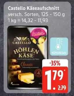 Edeka Castello käseaufschnitt höhlenkäse classic Angebot