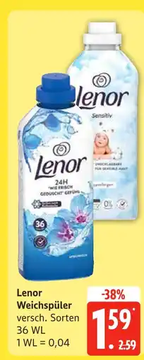 Edeka Lenor weichspüler Angebot