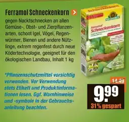 V Baumarkt Ferramol Schneckenkorn Angebot