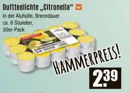 V Baumarkt Duftteelichte,,Citronella" Angebot