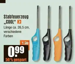 V Baumarkt Stabfeuerzeug „COOL“ Angebot