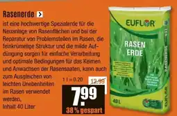 V Baumarkt EUFLOR Rasenerde Angebot