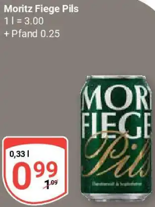 Globus Moritz Fiege Pils Angebot