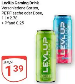 Globus LevlUp Gaming Drink Angebot