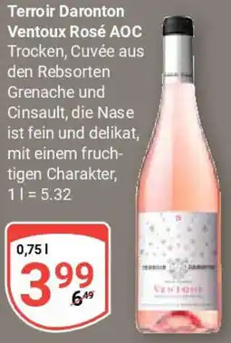 Globus Terroir Daronton Ventoux Rosé AOC Angebot