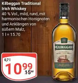 Globus Kilbeggan Traditional Irish Whiskey Angebot