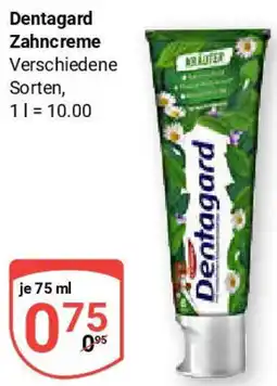 Globus Dentagard Zahncreme Angebot