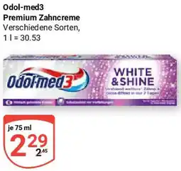 Globus Odol-med3 Premium Zahncreme Angebot