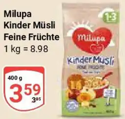 Globus Milupa Kinder Müsli Feine Früchte Angebot