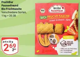 Globus FruchtBar Pausenfreund Bio Fruchttasche Angebot