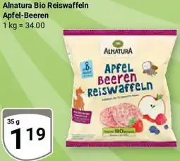 Globus Alnatura Bio Reiswaffeln Apfel-Beeren Angebot