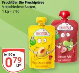 Globus FruchtBar Bio Fruchtpüree Angebot