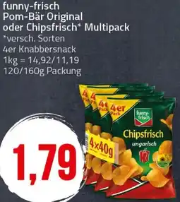 Ihr Frischmarkt funny-frisch Pom-Bär Original oder Chipsfrisch Multipack Angebot