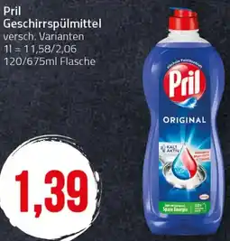 Ihr Frischmarkt Pril Geschirrspülmittel Angebot