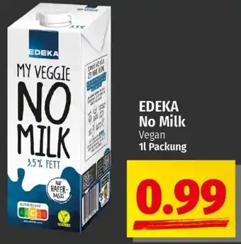 Ihr Frischmarkt EDEKA No Milk Angebot