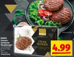 Ihr Frischmarkt EDEKA Genussmomente Steakburger Angebot