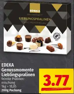 Ihr Frischmarkt EDEKA Genussmomente Lieblingspralinen Angebot