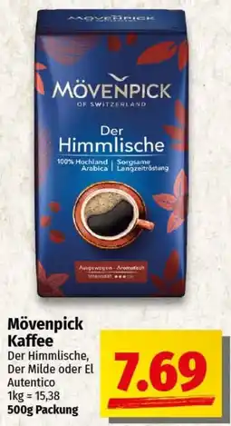 Ihr Frischmarkt Mövenpick Kaffee Angebot