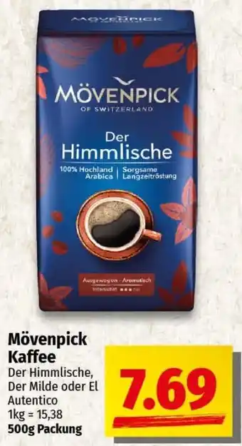 Ihr Frischmarkt Mövenpick Kaffee Angebot