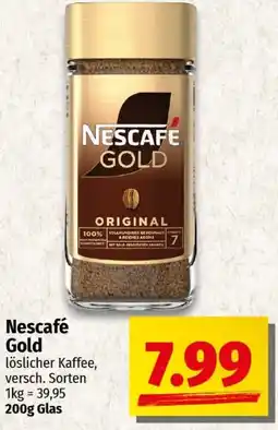Ihr Frischmarkt Nescafé Gold Angebot