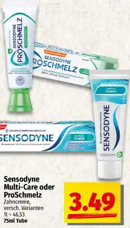 Ihr Frischmarkt Sensodyne Multi-Care oder ProSchmelz Angebot