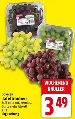 Ihr Frischmarkt Spanien Tafeltrauben Angebot