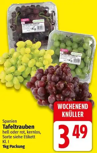 Ihr Frischmarkt Spanien Tafeltrauben Angebot