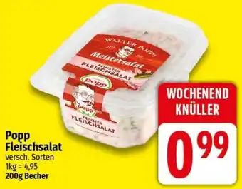 Ihr Frischmarkt Popp Fleischsalat Angebot