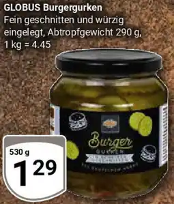 Globus GLOBUS Burgergurken Angebot